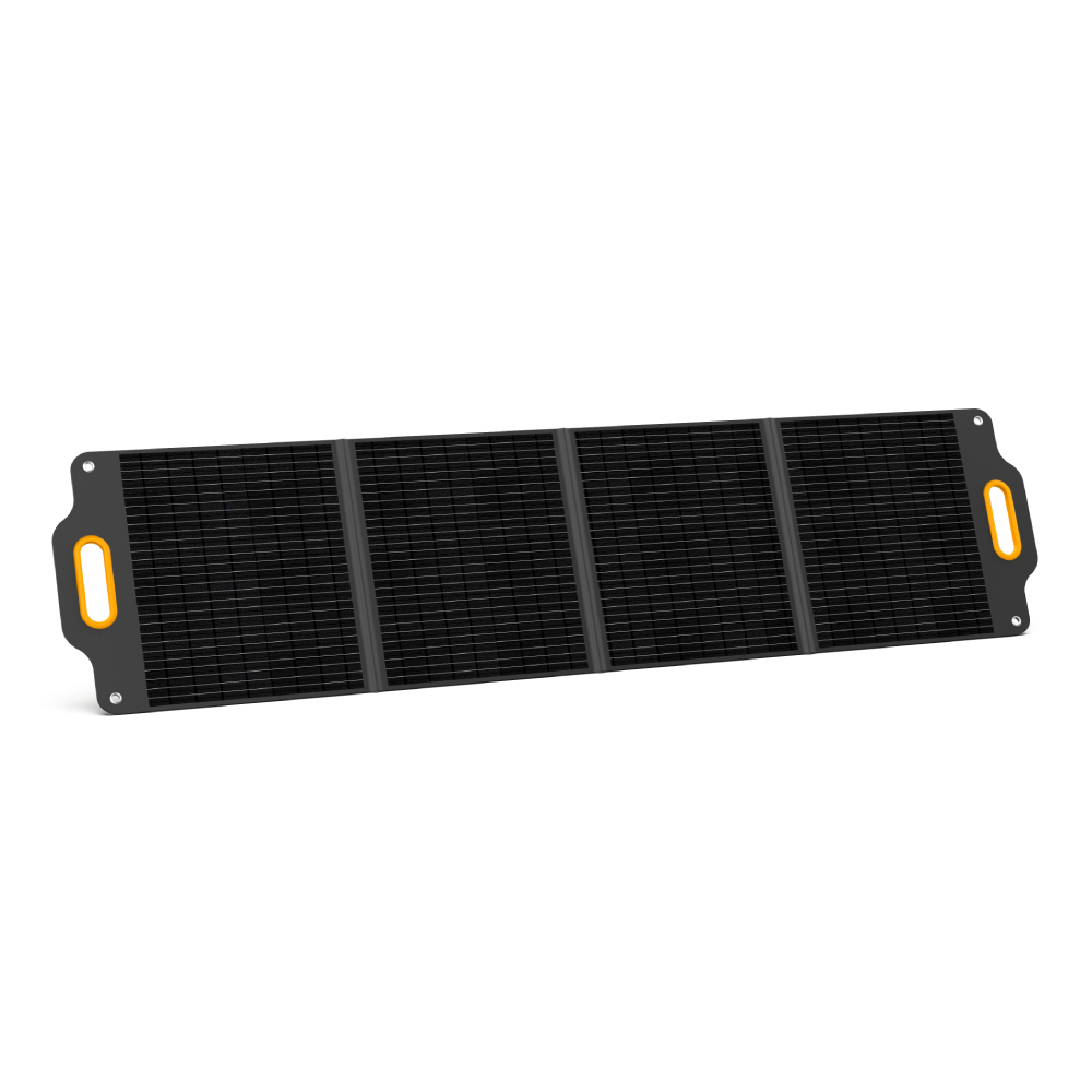 Powerness Panel solar portátil de 200 vatios con ventana digital LCD  patentada, cargador solar para campamento, exteriores y caravanas,  compatible con